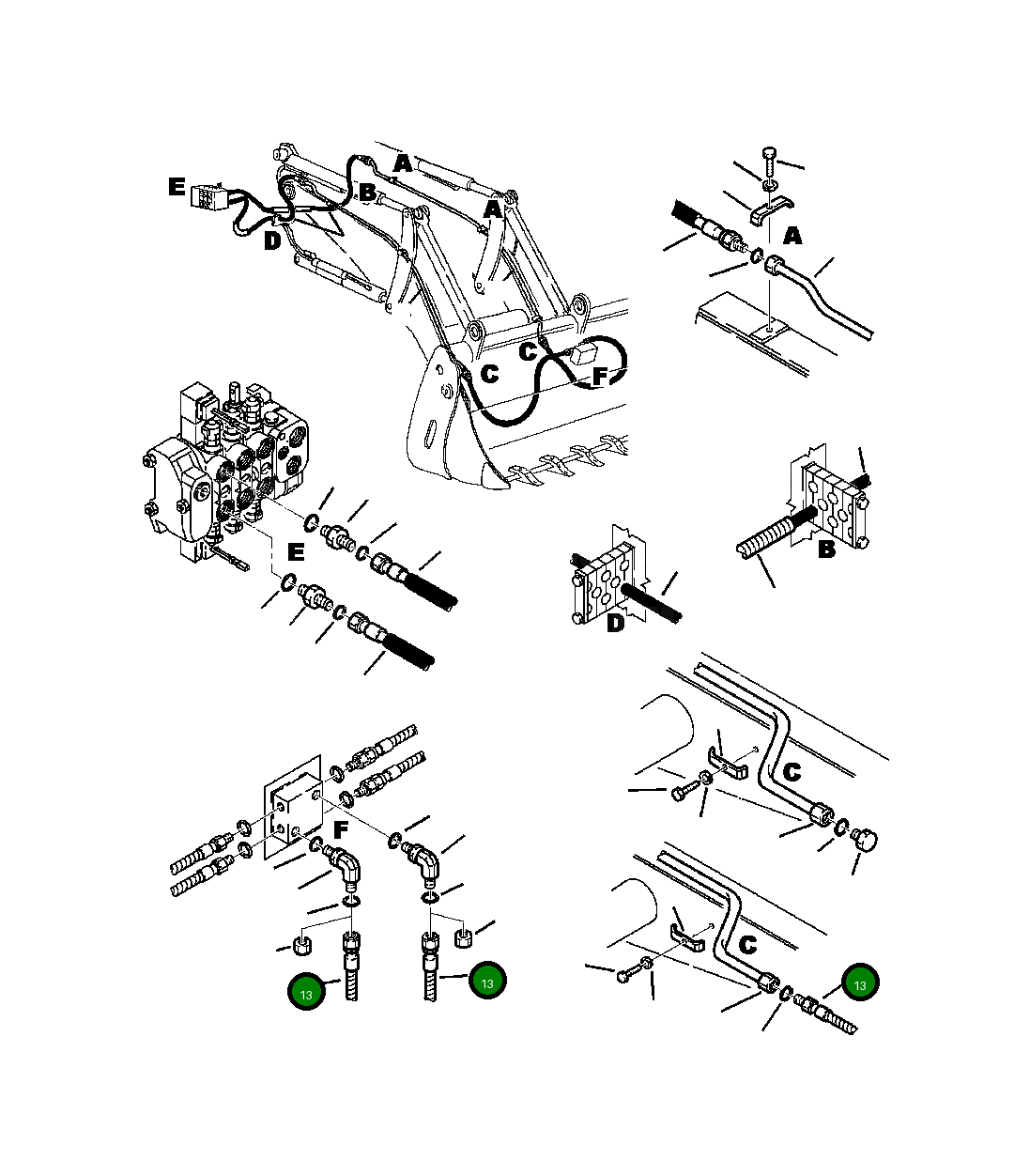 Шланг 392431023 Komatsu