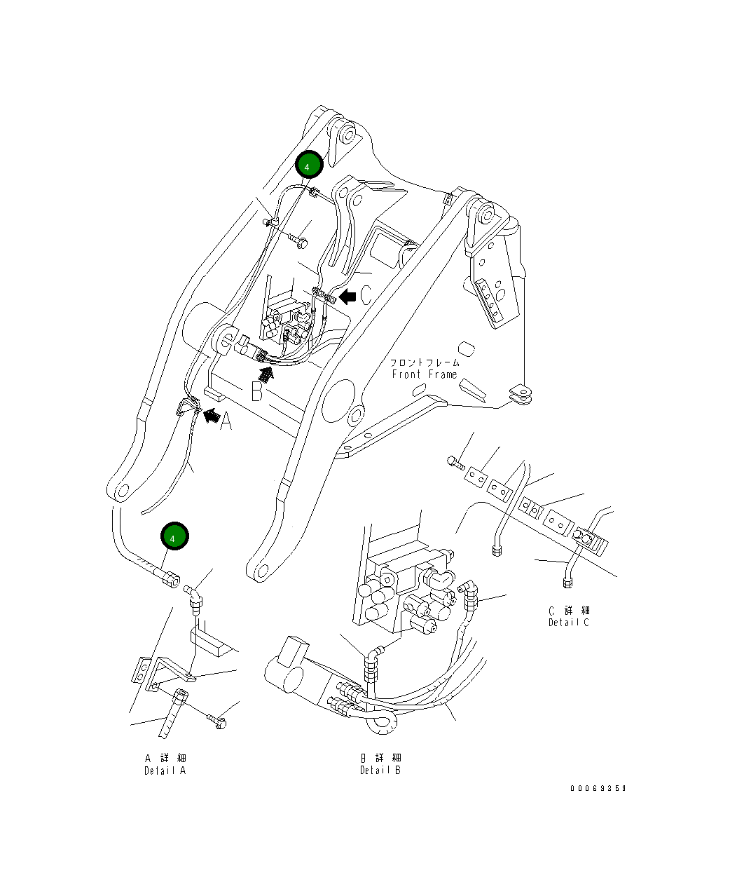 Шланг 417-879-A220 Komatsu