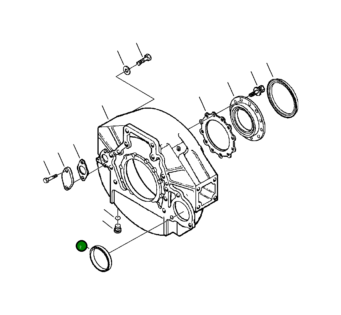 Втулка 1313 039 H1 Komatsu