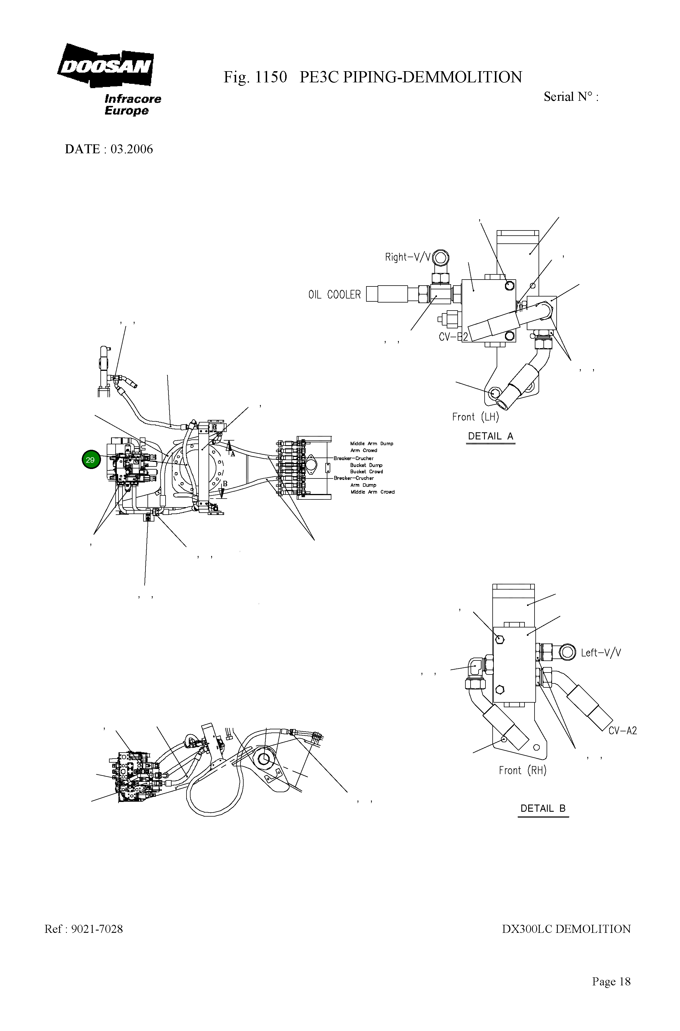 Шланг DS2021102 Komatsu