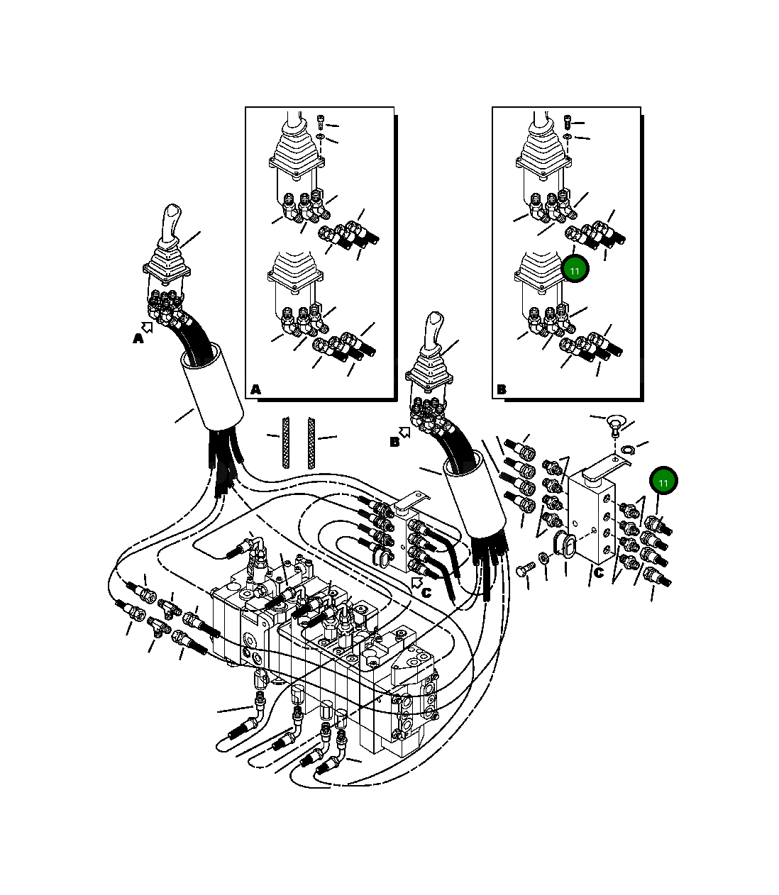 Шланг 42N-62-17610 Komatsu