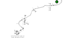 Шланг 425-43-37450 Komatsu