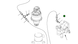 Шланг 22E-09-16110 Komatsu