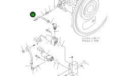 Шланг 708-1L-29361 Komatsu