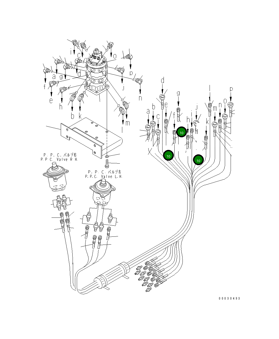 Шланг 21U-62-25720 Komatsu