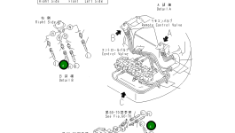 Шланг YM172187-78840 Komatsu