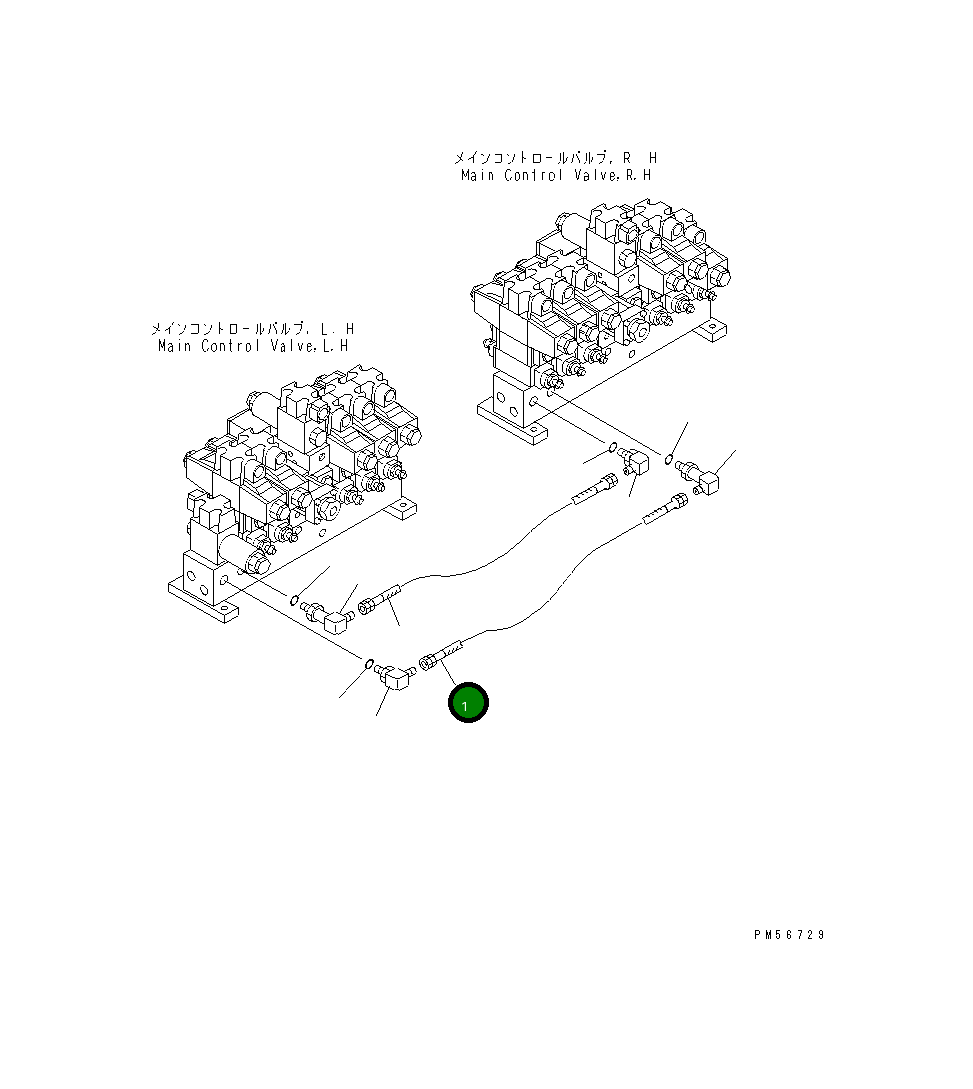 Шланг 262-60-74420 Komatsu