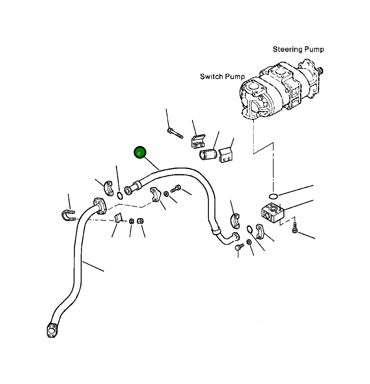 Шланг 426-62-23920 Komatsu