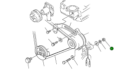 Гайка 02114-50080 Komatsu