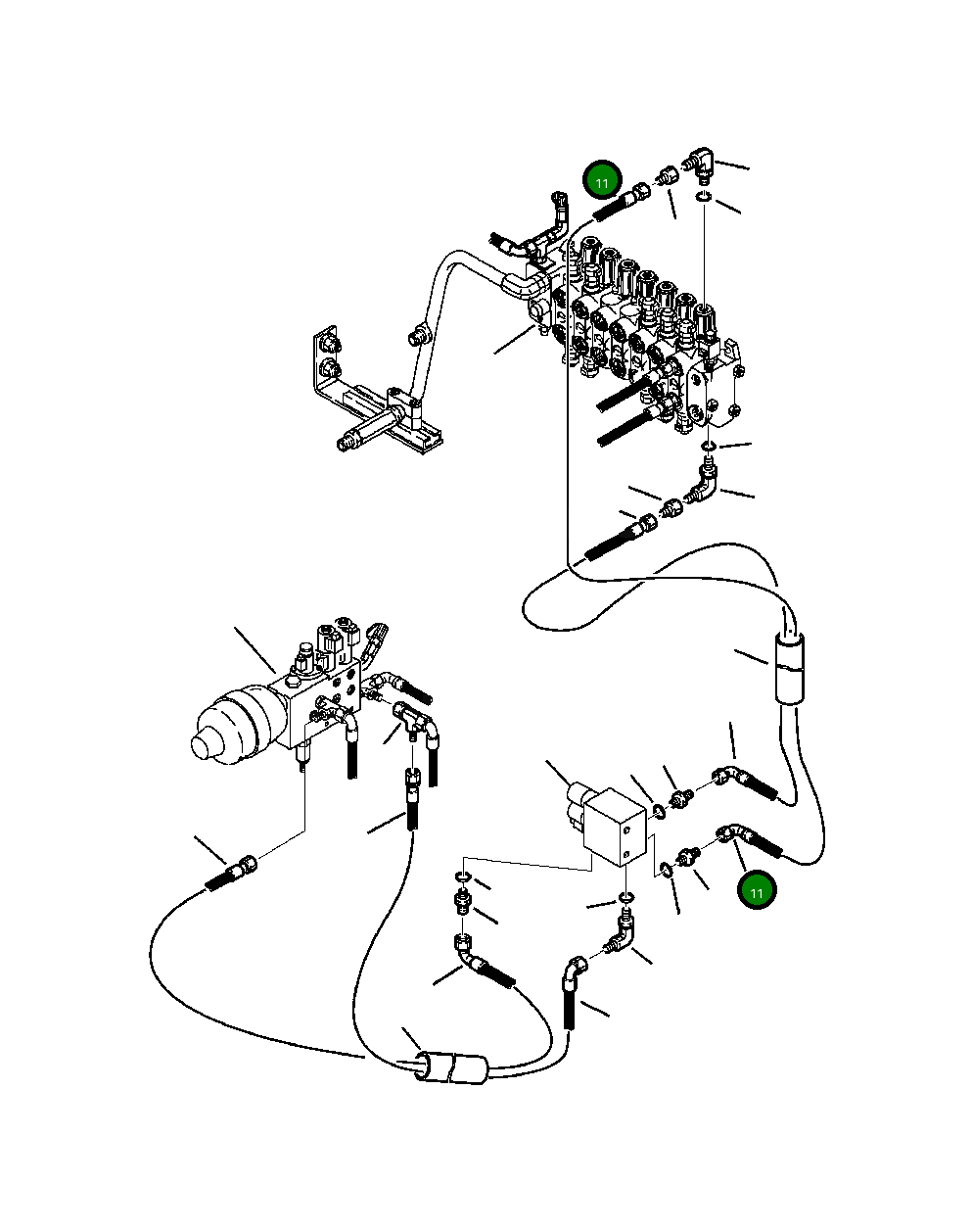 Шланг 362078010 Komatsu