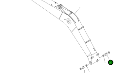Втулка 206-70-51260 Komatsu