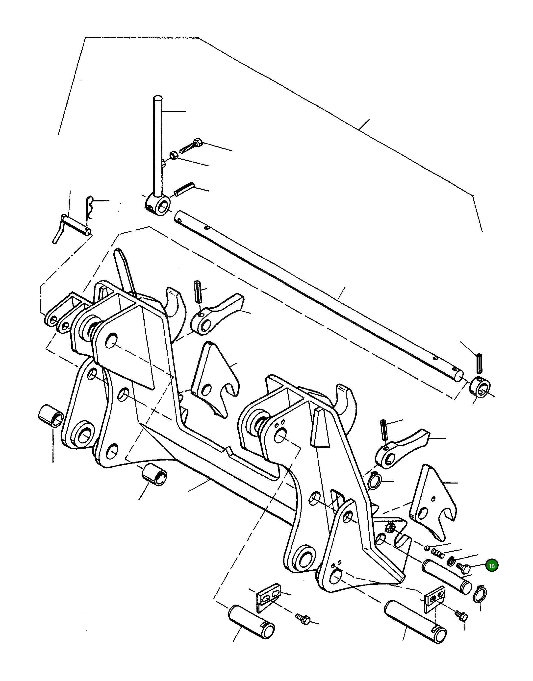 Винт 1444059X1 Komatsu