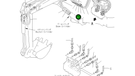 Шланг YM172173-78840 Komatsu