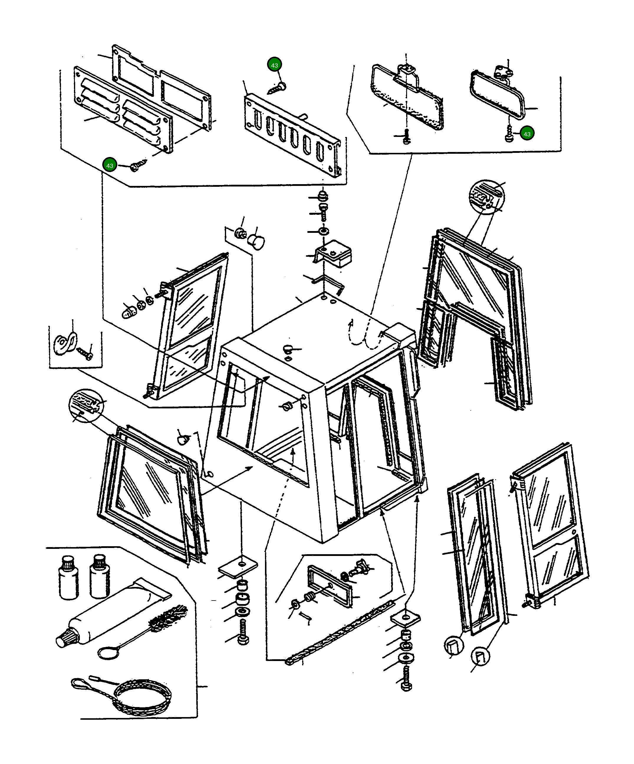 Винт 3005744X1 Komatsu