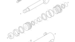 Втулка 00B134-0 Komatsu