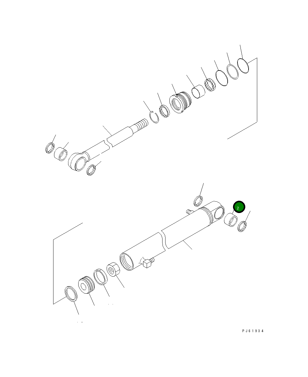 Втулка 21A-70-11230 Komatsu