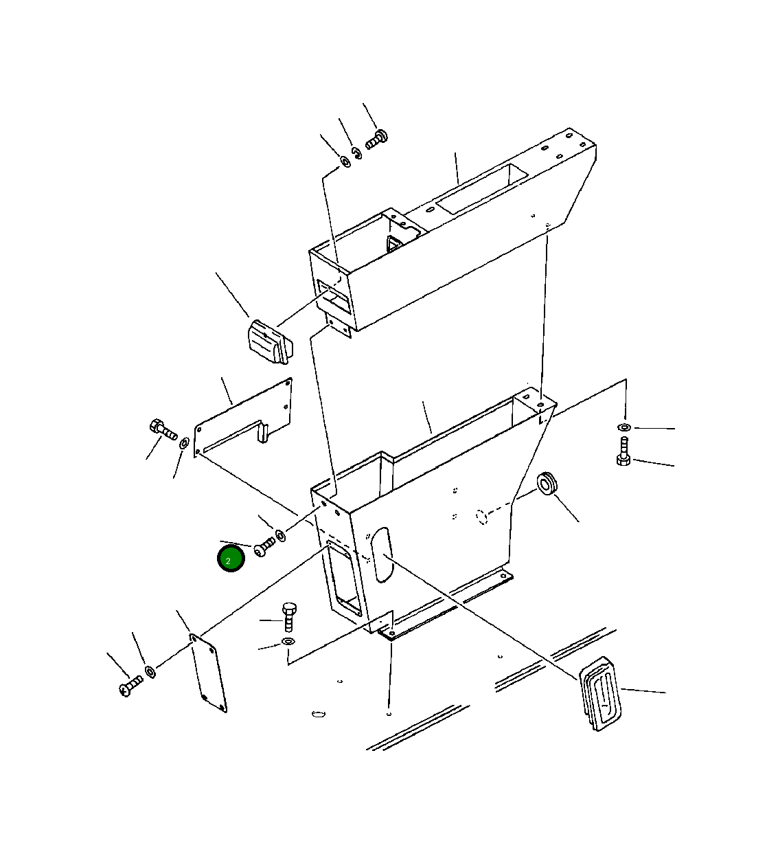 Винт 21N-43-11260 Komatsu