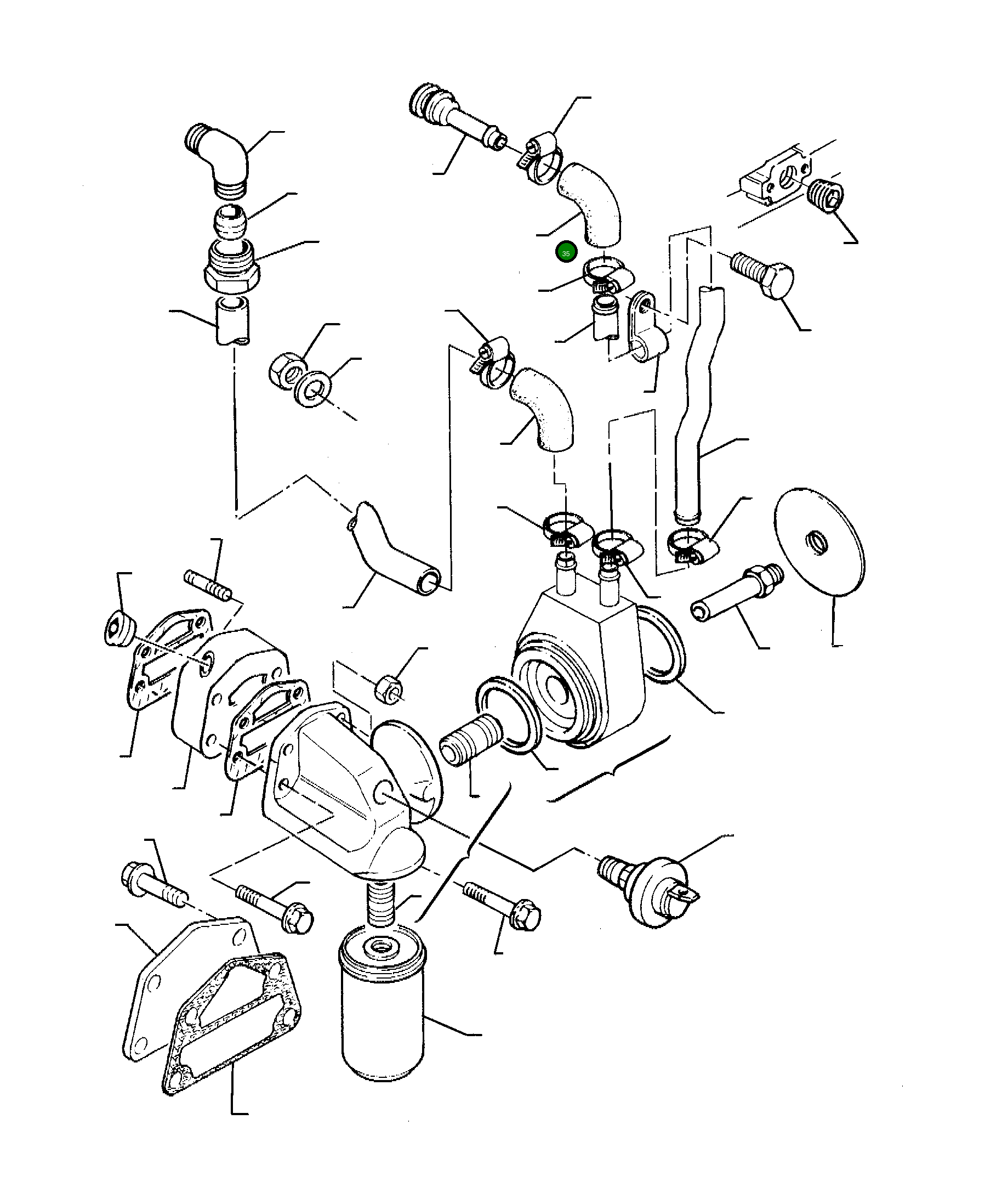 Шланг P34821121 Komatsu