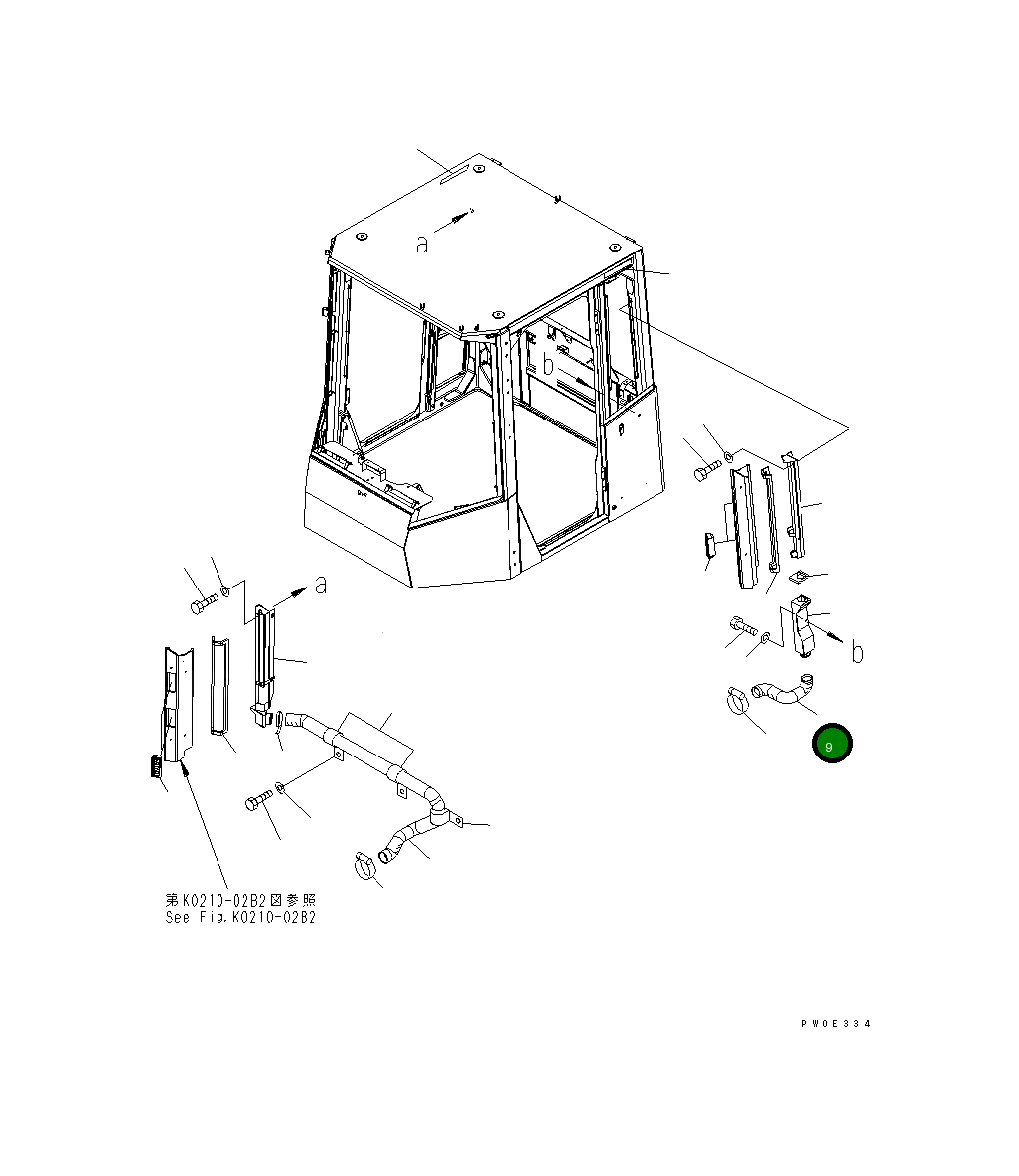 Шланг 421-07-31630 Komatsu