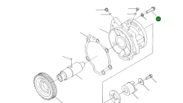 Винт M10X1.5X40 3883123 Komatsu