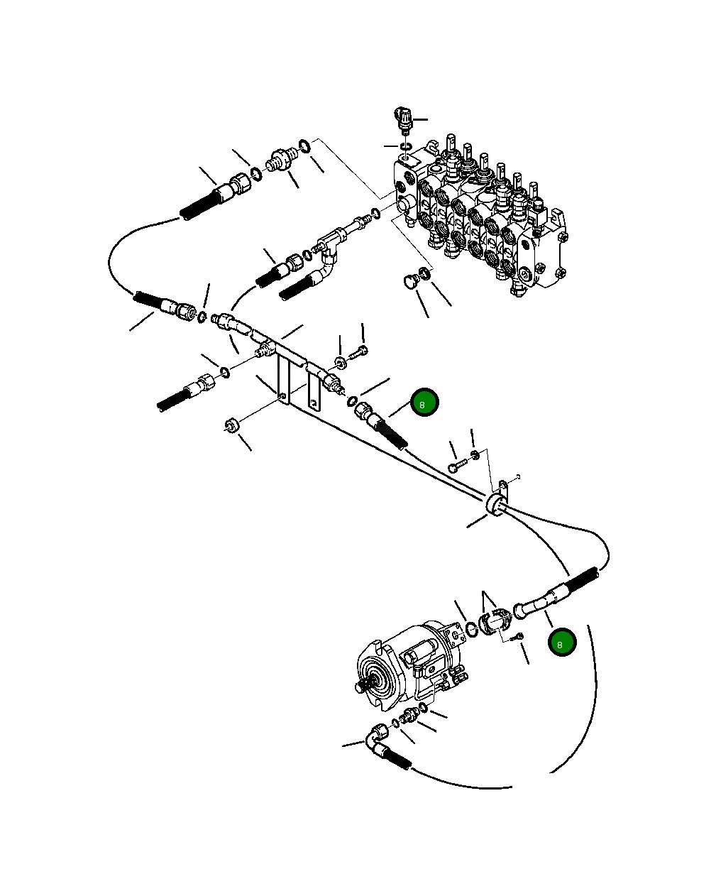 Шланг 392813002 Komatsu
