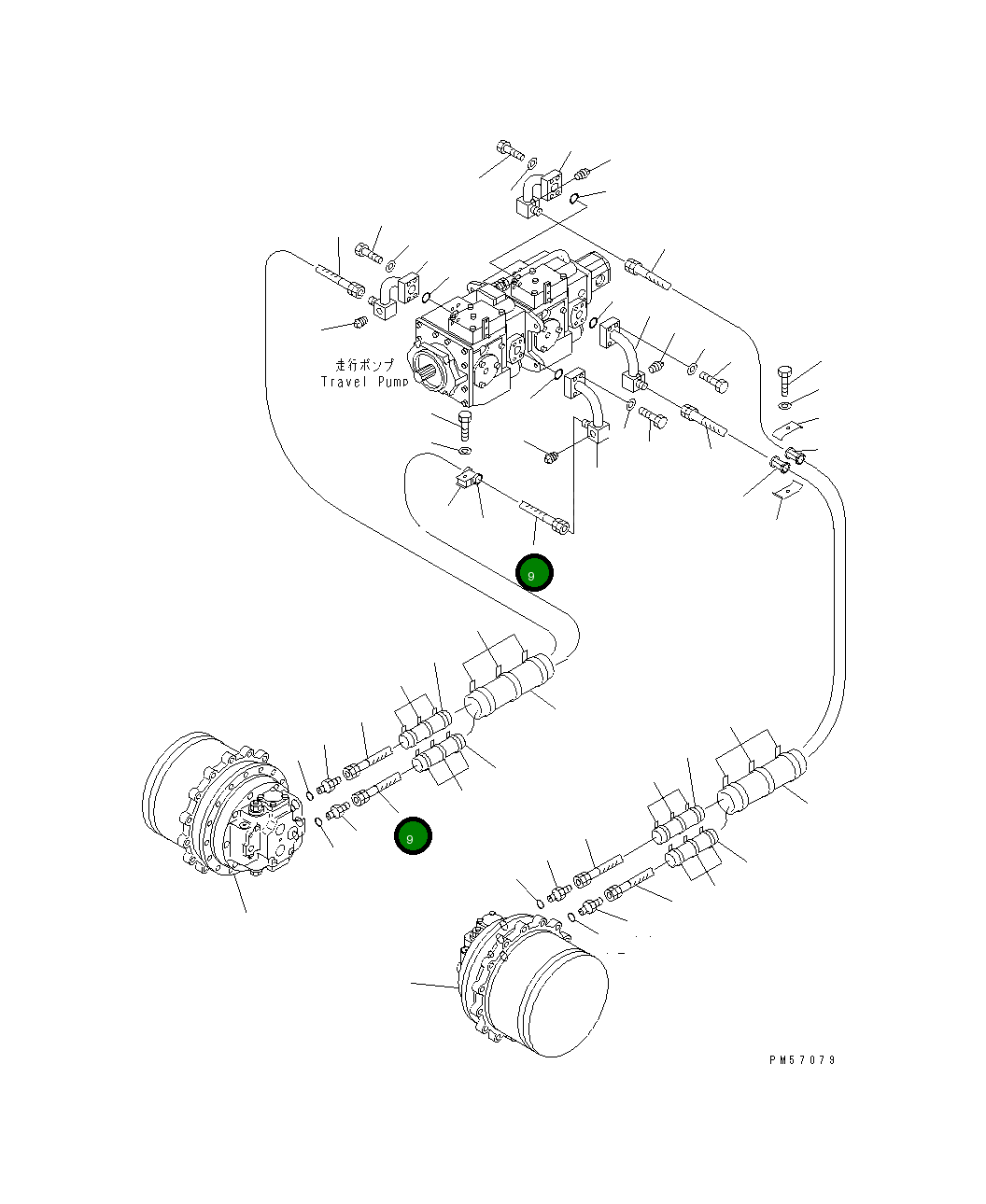 Шланг 277-60-56160 Komatsu