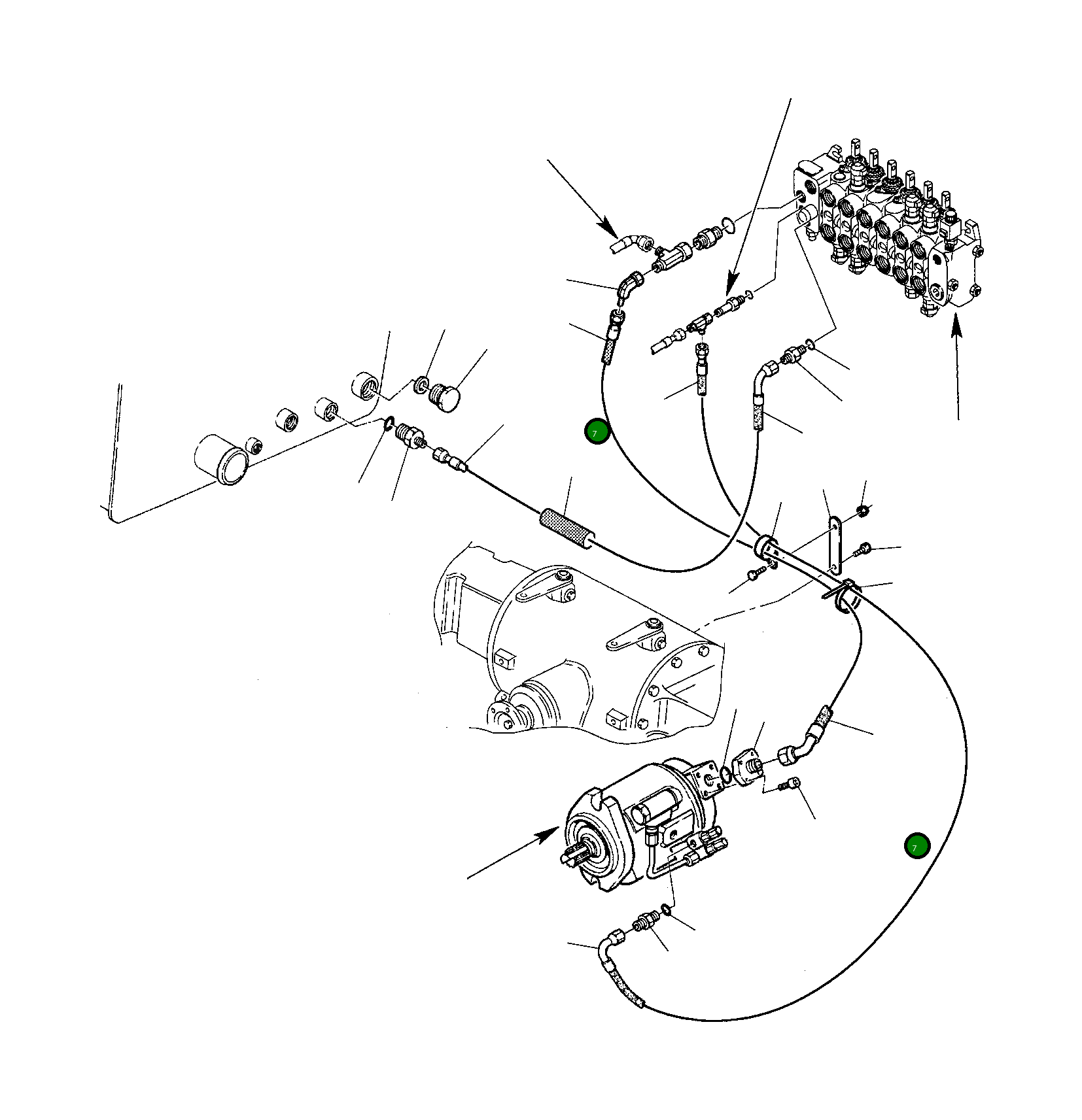 Шланг 392207032 Komatsu