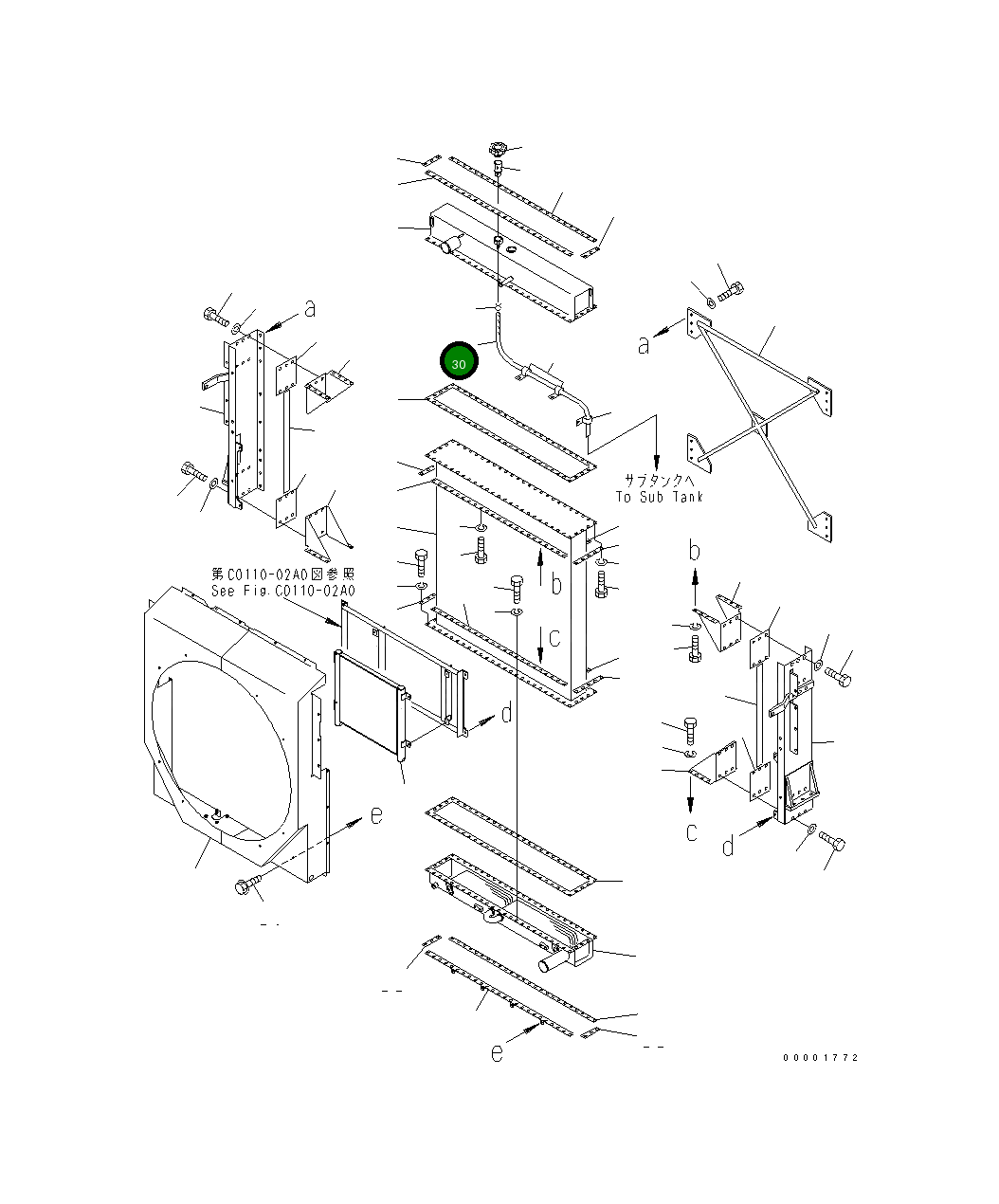 Шланг 426-03-22790 Komatsu