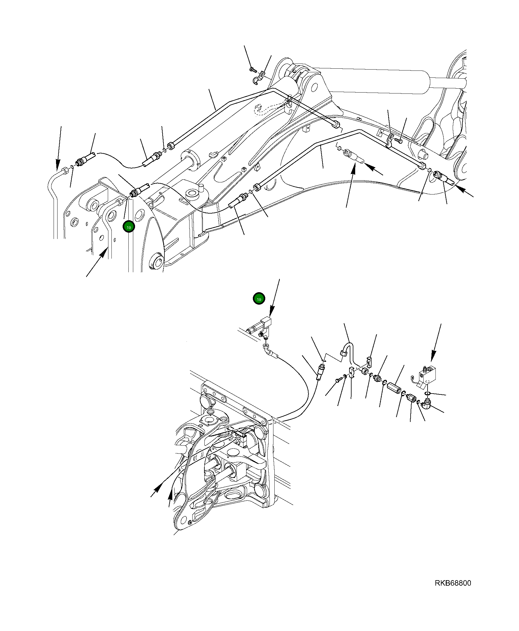 Шланг 42N-62-18171 Komatsu