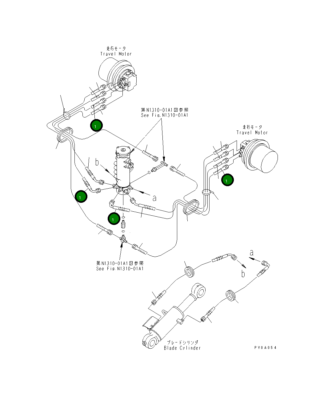 Шланг 22N-910-1380 Komatsu