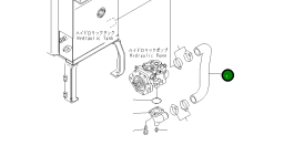 Шланг 23B-60-32312 Komatsu