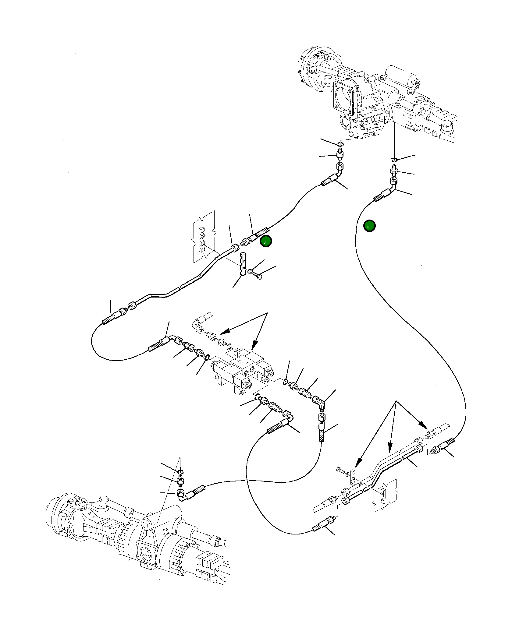 Шланг 21D-09-92780 Komatsu
