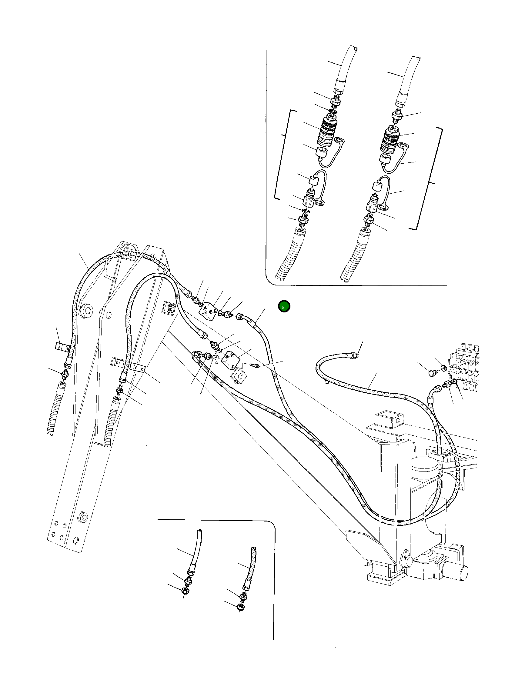 Шланг U2507001A Komatsu