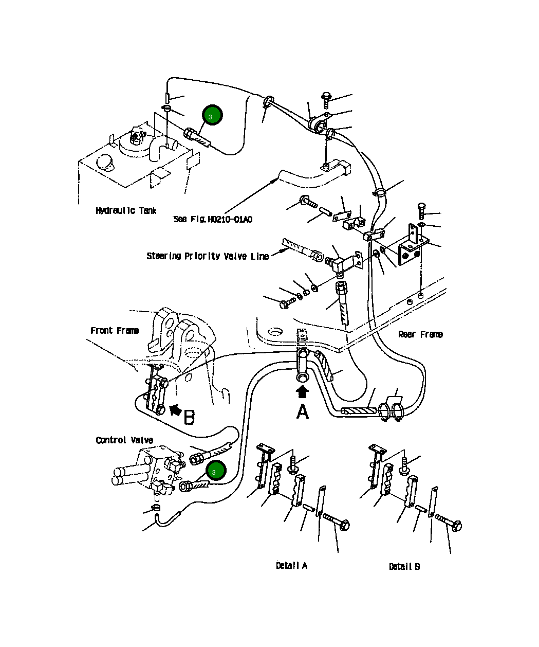 Шланг 417-62-23320 Komatsu