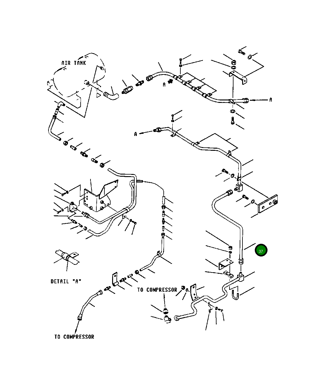 Шланг 561-87-74130 Komatsu
