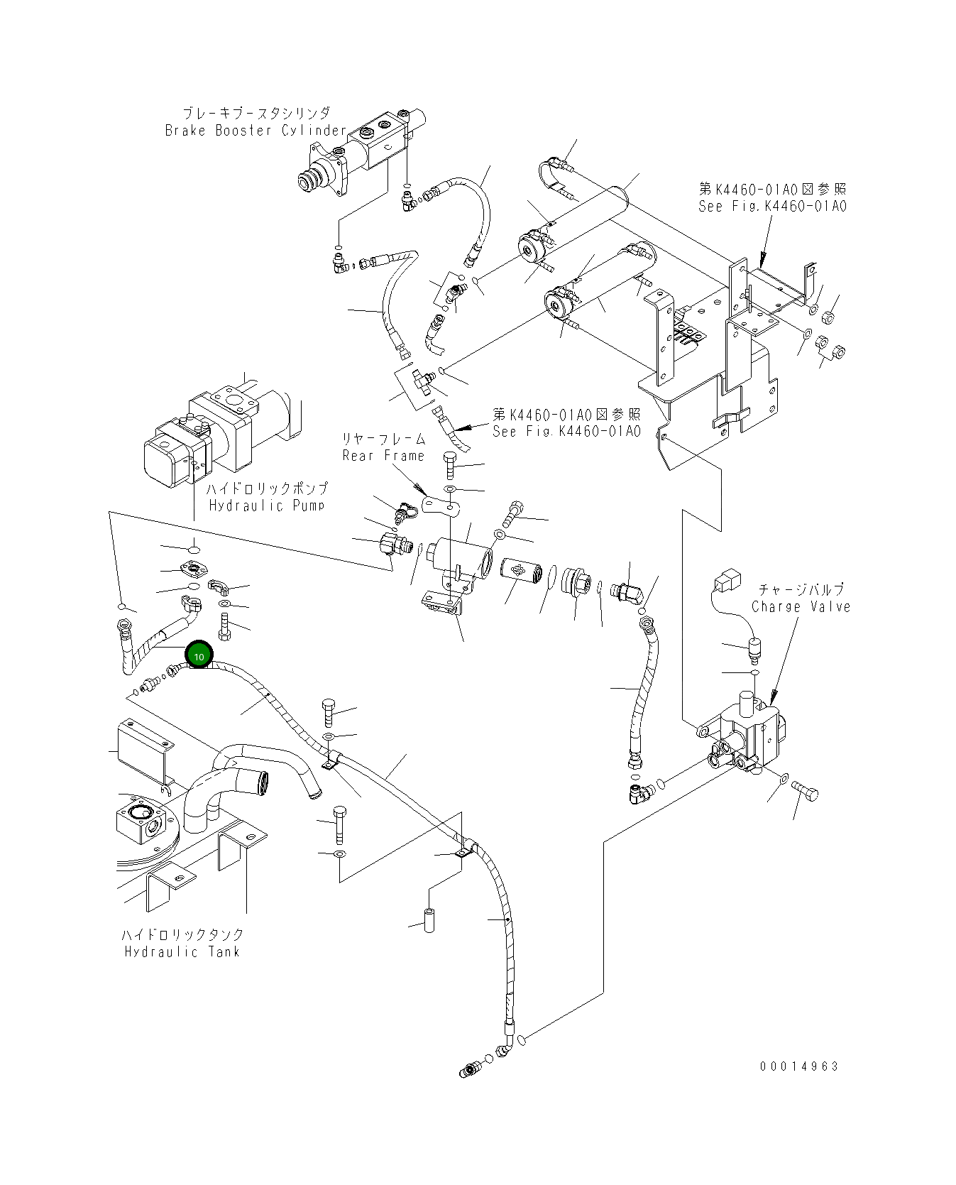 Шланг 417-43-37131 Komatsu