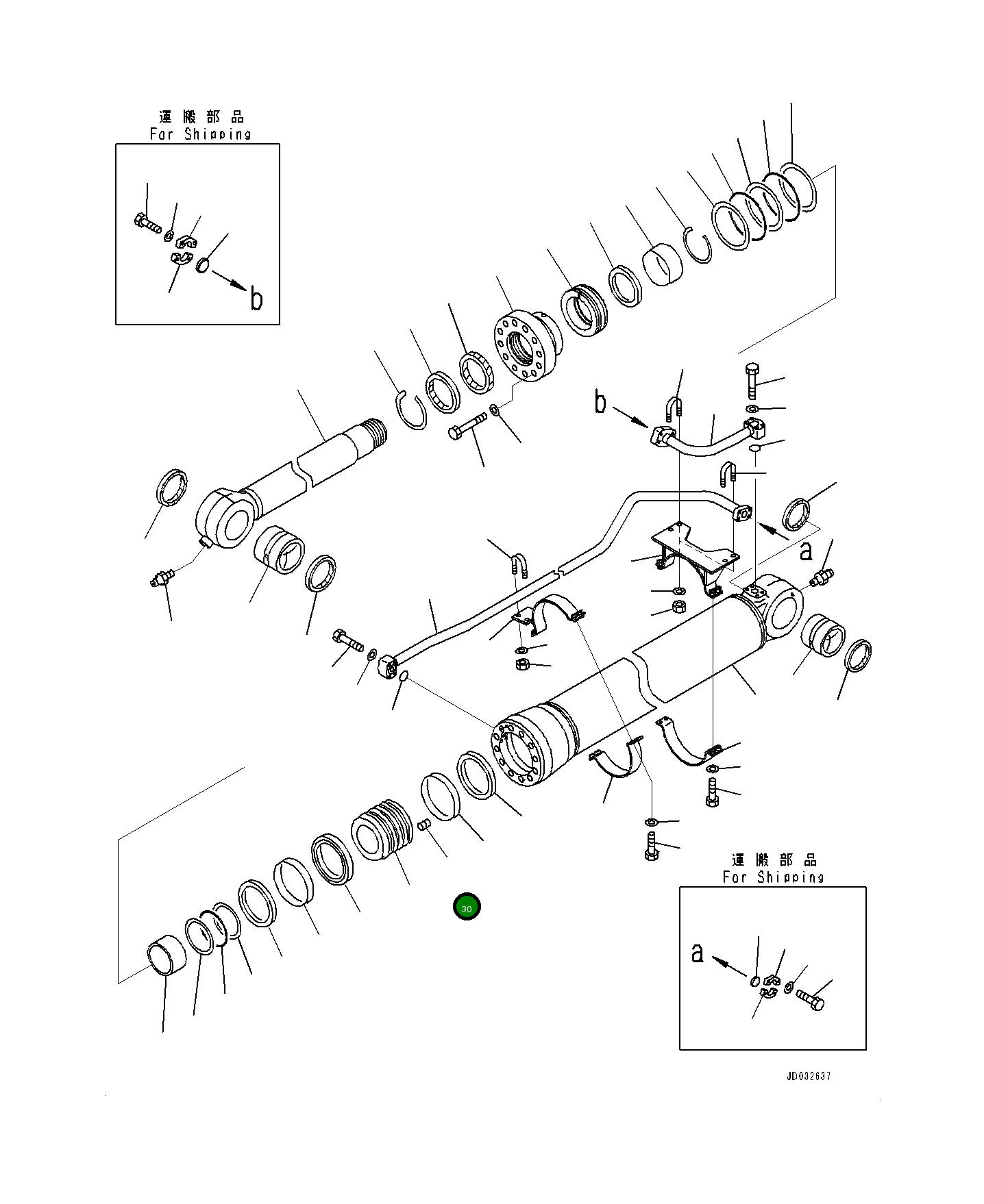 Винт 01310-01225 Komatsu
