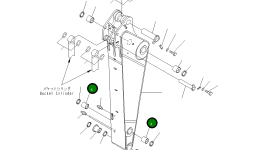 Втулка 21N-70-12170 Komatsu