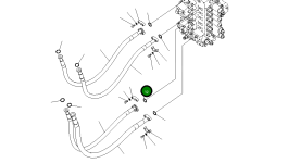 Шланг 2A5-62-12821 Komatsu