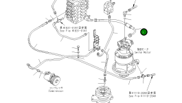 Шланг 22T-61-15360 Komatsu