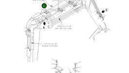 Шланг 21X-62-21390 Komatsu