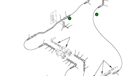 Шланг 21D-09-92780 Komatsu