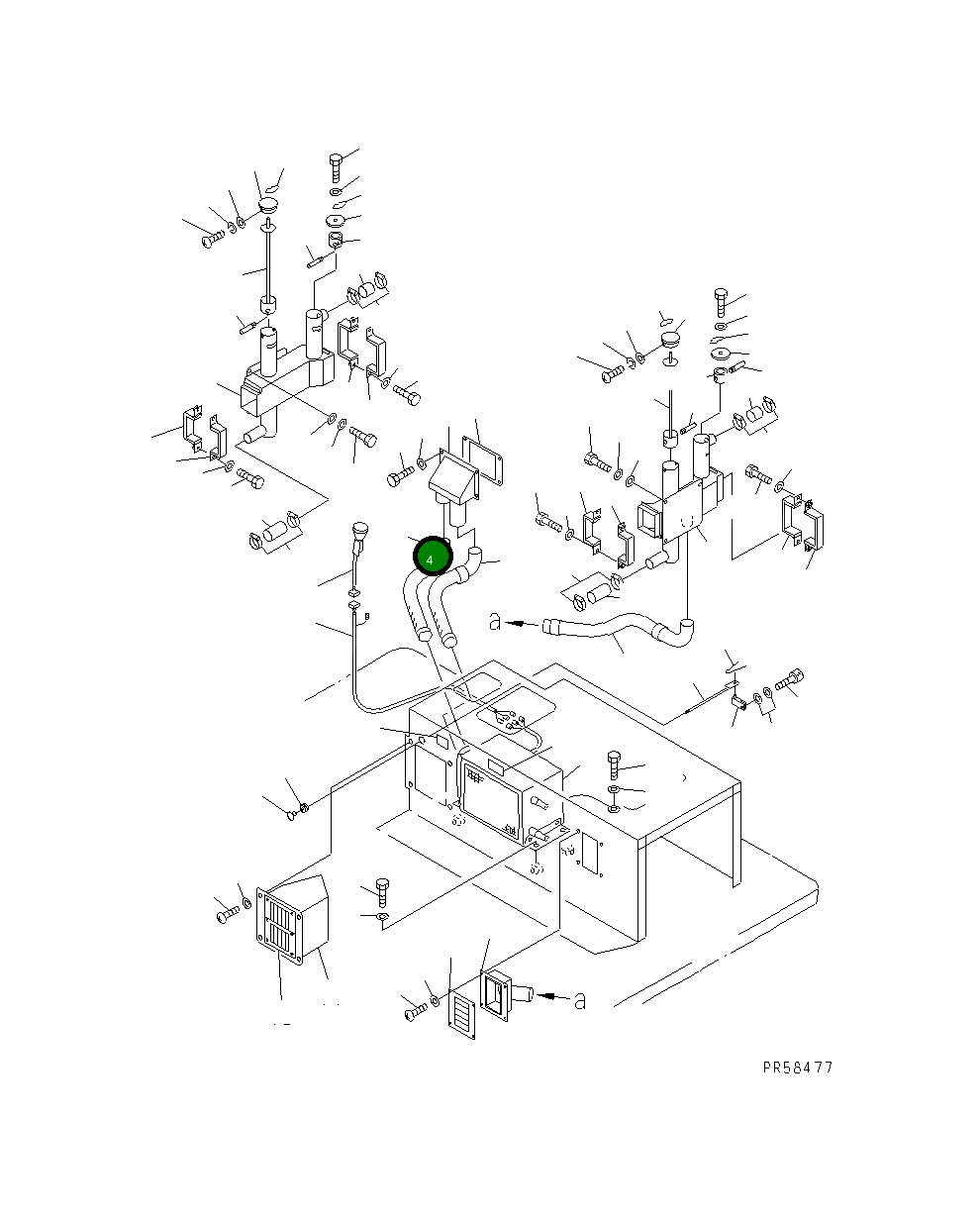 Шланг 234-807-7510 Komatsu