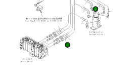 Шланг 22J-62-16611 Komatsu