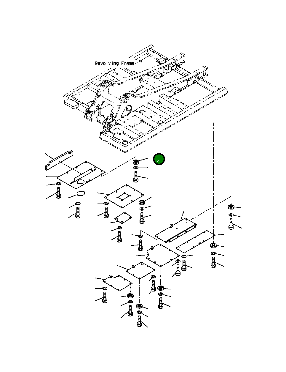 Втулка 20Y-54-57180 Komatsu