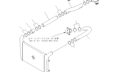 Шланг 6212-12-4250 Komatsu