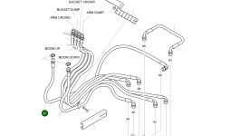 Шланг DS2055795 Komatsu