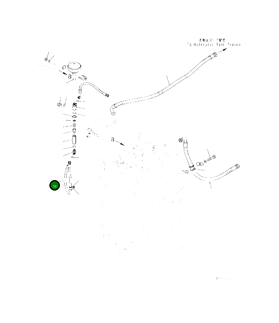 Шланг 425-43-58951 Komatsu