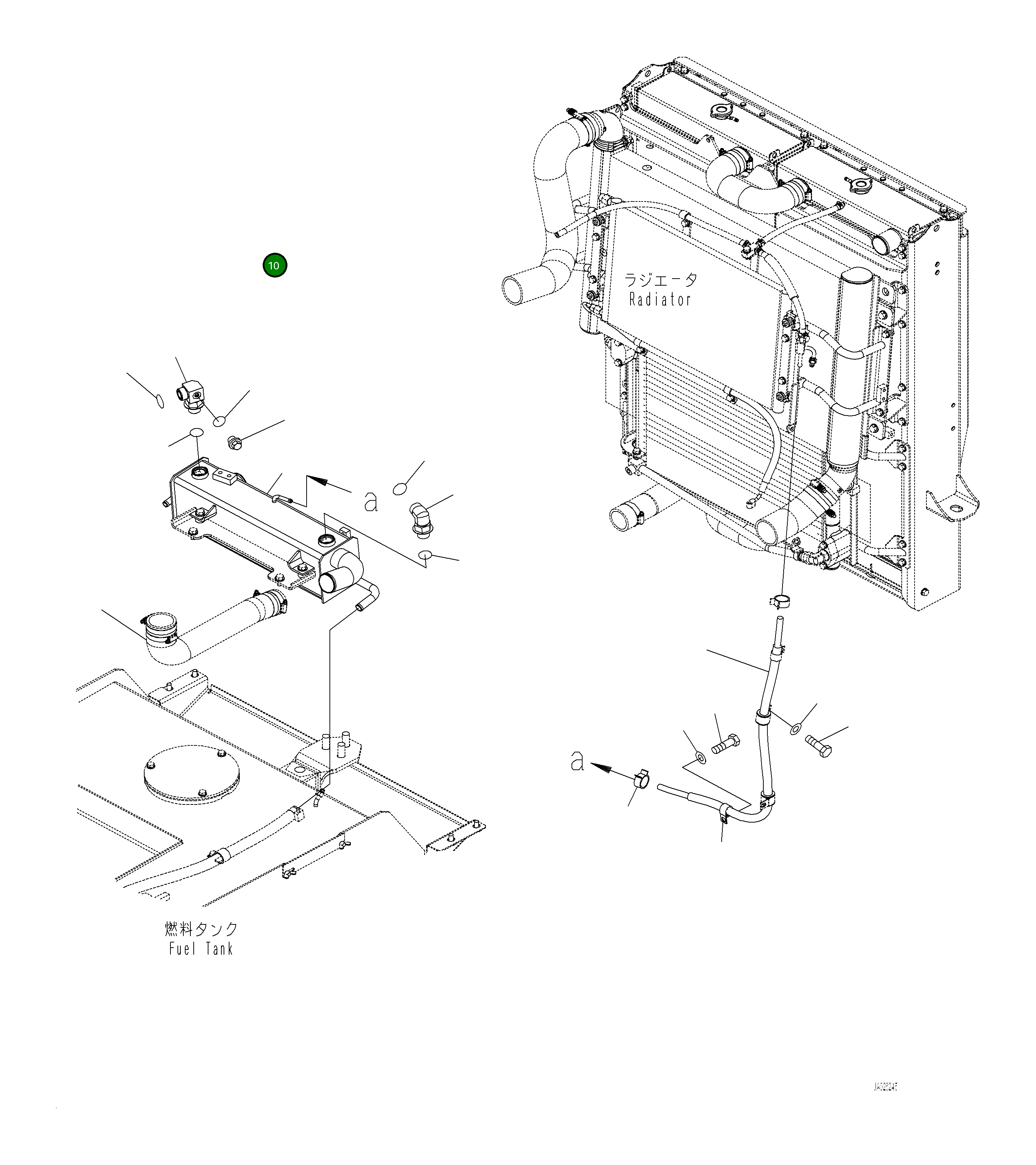 Шланг 421-03-63360 Komatsu