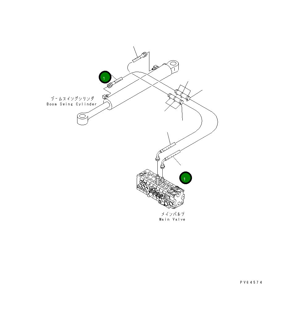 Шланг 22K-62-12382 Komatsu